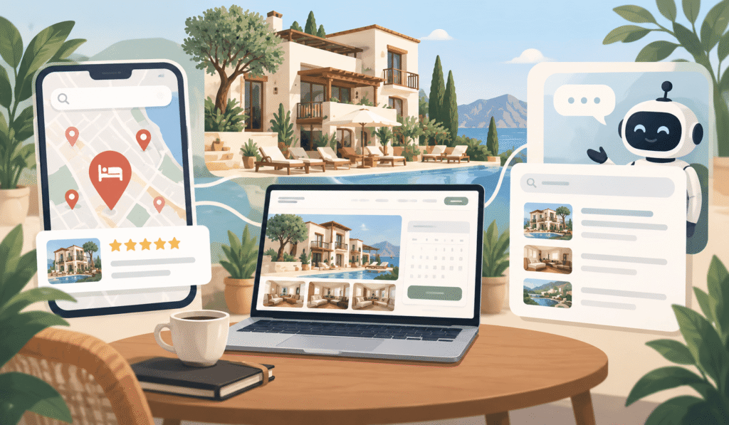 Local Search, Direct Bookings and AI Discovery