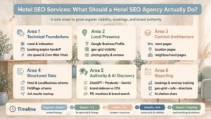 Hotel SEO Services: What Should a Hotel SEO Agency Actually Do?